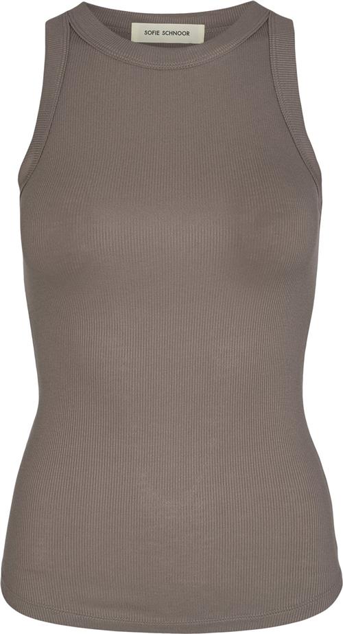 Se Sofie Schnoor Swjullie Kvinde Brown Tanktoppe Str XS - hos Magasin ved Magasin