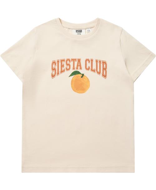 BAKITO by Magasin Du Nord Collection BAKITO by Magasin Siesta Club Tshirt G Str 4 Buttercream Kortærmede Tshirts Bomuld