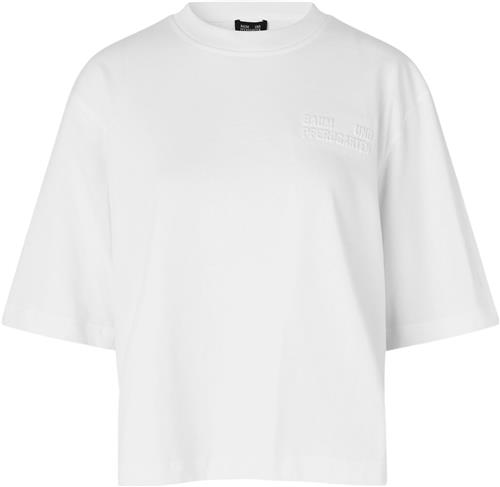 Baum und Pferdgarten Jiana Kvinde White Kortærmede T-shirts Str L - hos Magasin