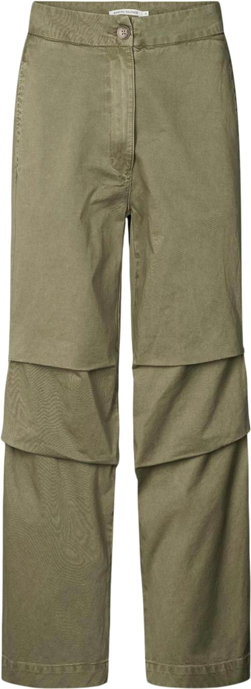 Se Rabens Saloner Canvas Light Pants Alphas Kvinde Burnt Olive Bukser Med Lige Ben Str S - hos Magasin ved Magasin