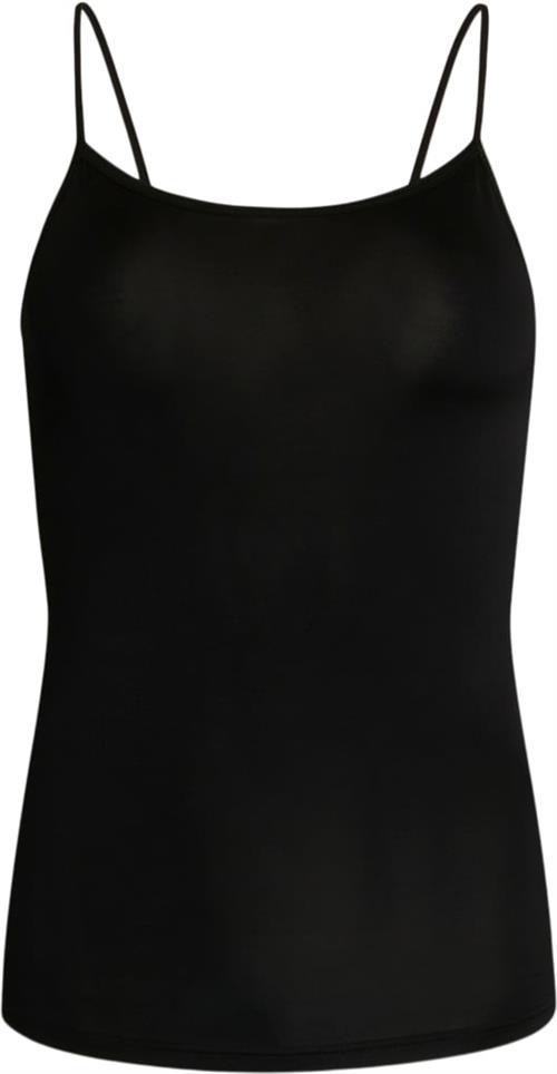 Se Bruuns Bazaar Rada Shirley Slip top Kvinde Black Tanktoppe Str 38 - Viskose hos Magasin ved Magasin