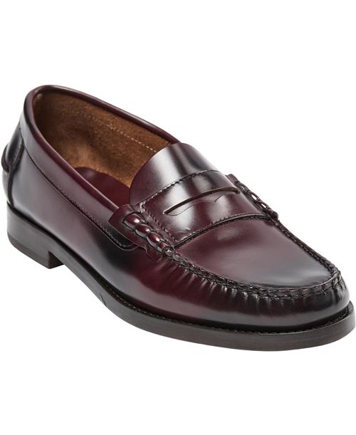 Se Dico Copenhagen Loafer Penny Polido Kvinde Bordeaux Loafers Str 41 - hos Magasin ved Magasin