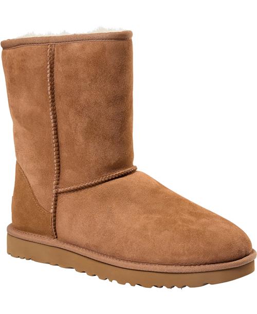 UGG W Classic Short II Kvinde Chestnut Vinterstøvler Str 42 - hos Magasin