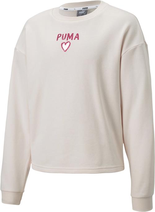 Puma Alpha Crew Sweatshirt 104 - Sweatshirts & Hættetrøjer hos Magasin