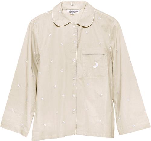 Maanesten Moe Shirt Light Sand Str L - Beige Nattøj hos Magasin