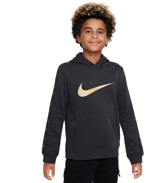 Nike Sportswear Repeat Fleece Haettetroje 128-137 / S - Sweatshirts & Hættetrøjer hos Magasin