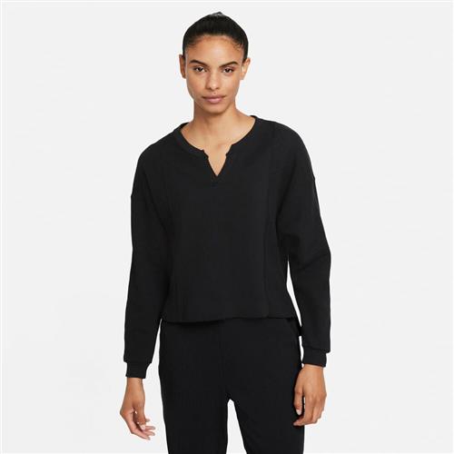 Nike Yoga Dri Fit Luxe Cover Up Traeningoje S - Trøjer & Sweatshirts Bomuld hos Magasin