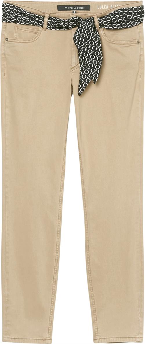 Marc O’Polo 5 Pocket, mid Waist, Slim fit, Regu Kvinde Norse Sand Skinny Jeans Str 29 32 - hos Magasin