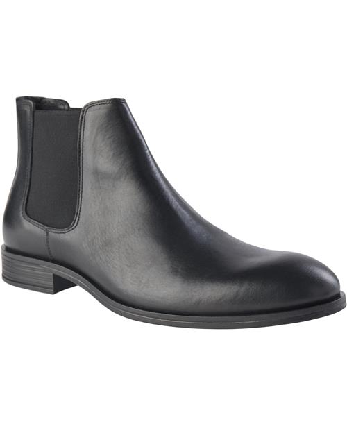 Bianco Biabyron Leather Chelsea Mand Black 6 Chelsea Boots Str 40 - hos Magasin