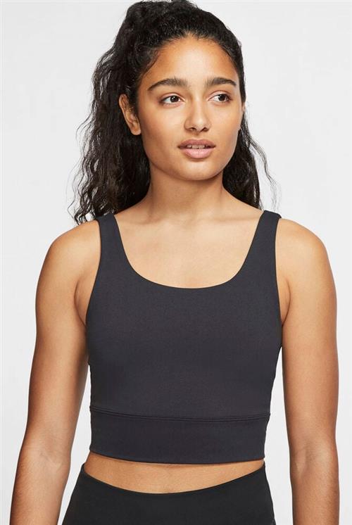 Nike Yoga Luxe Infinalon Crop Traeningstop M - Tanktoppe hos Magasin