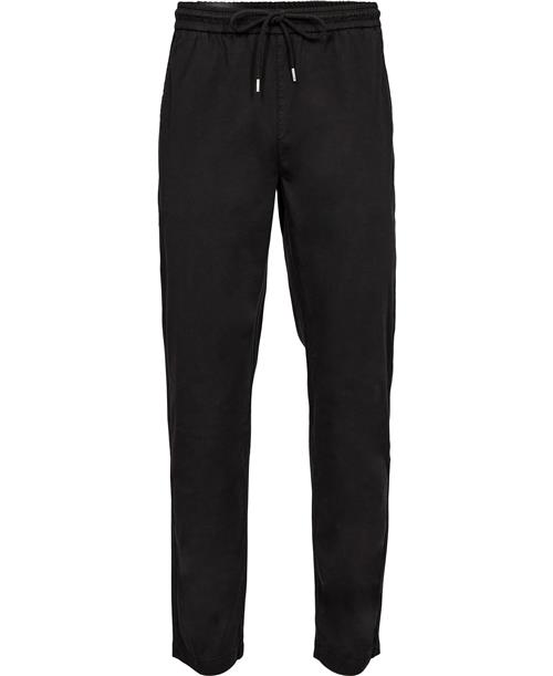 Colorful Standard Organic Twill Pants Mand Deep Black Casual Bukser Str XL - hos Magasin