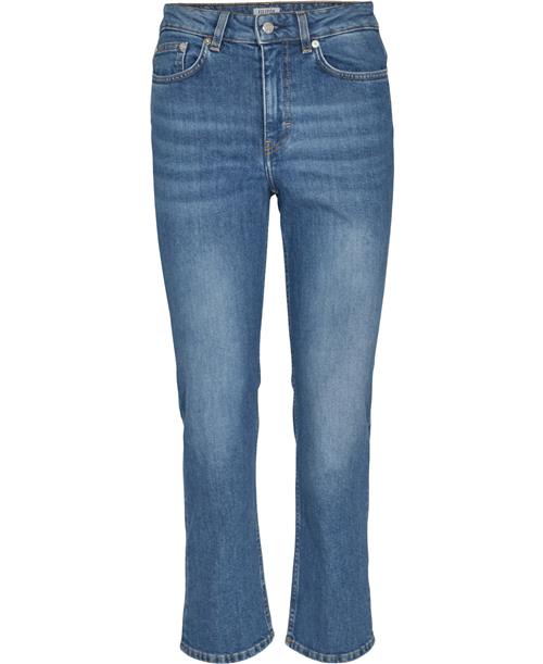 Filippa K Stella Mid Blue Wash Kvinde Mid Blue Straight Jeans Str 29 - Bomuld hos Magasin