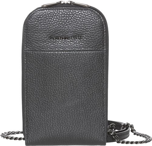 Mandarina Duck Mellow Leather Vertical Holder / Nero 10,5x18,5x2 - Mobiltasker hos Magasin