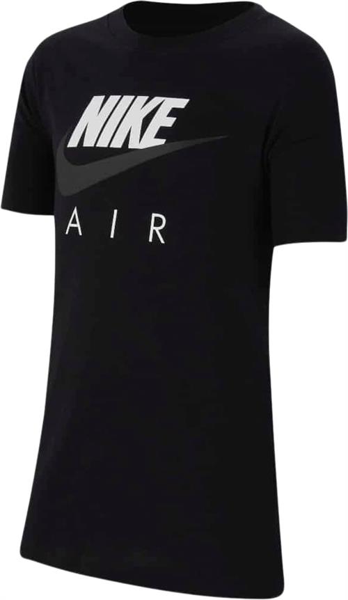 Se Nike AIR TEE BIG Kids Str 158-170 / XL - Black Kortærmede T-shirts hos Magasin ved Magasin