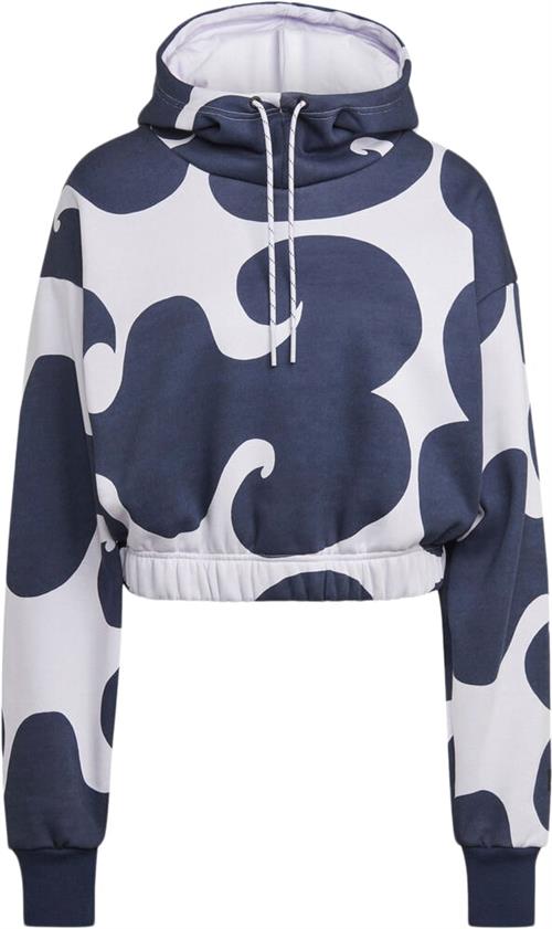 Se adidas Marimekko Crop Hættetrøje S - Hættetrøjer & Sweatshirts hos Magasin ved Magasin