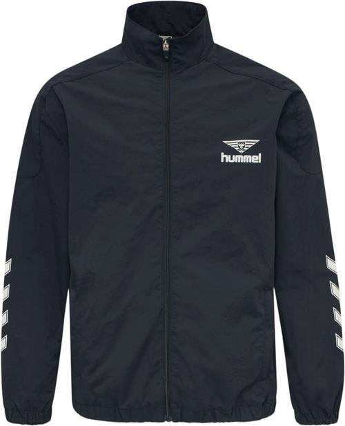 Se Hummel Hmlnikki ZIP Jacket Mand Blue Fleece Str XS - Nylon hos Magasin ved Magasin