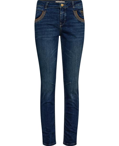 Se Mos Mosh Naomi Shade Blue Jeans Kvinde Blue Skinny Jeans Str 26/Regular - Cashmere hos Magasin ved Magasin