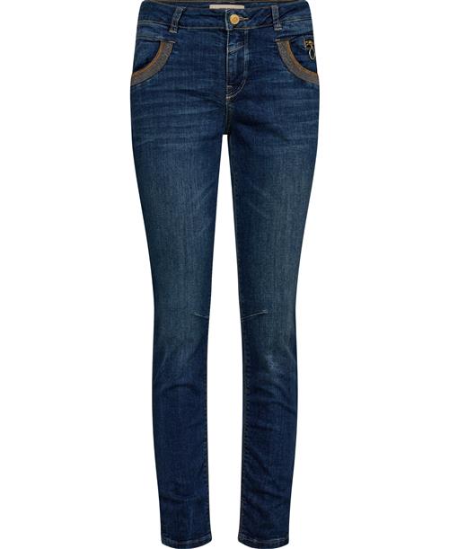 Se Mos Mosh Naomi Shade Blue Jeans Kvinde Blue Skinny Jeans Str 29/Regular - Cashmere hos Magasin ved Magasin