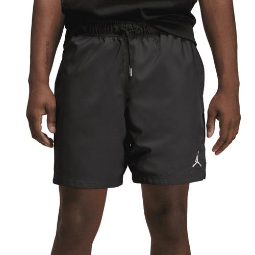 Se Nike Jordan Poolside Shorts Mand Black/white Casual Shorts Str L - Polyester hos Magasin ved Magasin