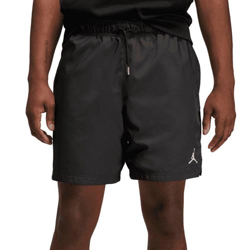 Se Nike Jordan Poolside Shorts Mand Black/white Casual Shorts Str S - Polyester hos Magasin ved Magasin