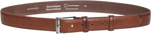 Se Matinique Essinot Leather Belt 95/L - Bælter hos Magasin ved Magasin