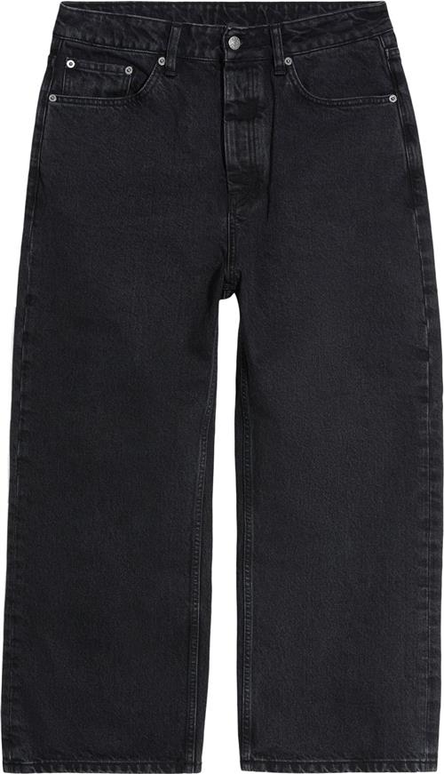 Hope Drop Jeans Kvinde Washed Black Wide Jeans Str 30 - Denim hos Magasin