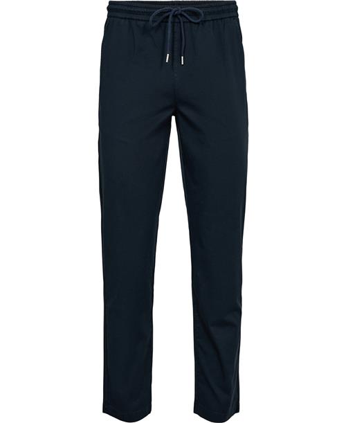 Colorful Standard Organic Twill Pants Mand Navy Blue Casual Bukser Str L - hos Magasin