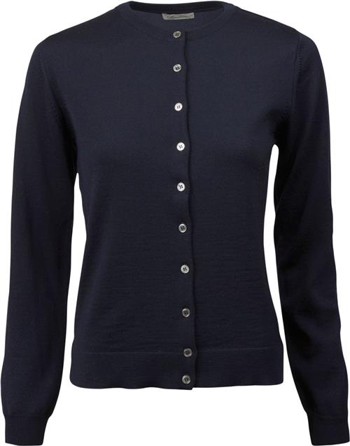 Stenströms Sigrid Knit Cardigan Kvinde Navy Cardigans Str S - hos Magasin