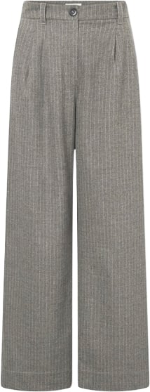 Se Nué Notes Gosta Pants Kvinde Multi Grey Stripe Bukser Str 40 - hos Magasin ved Magasin