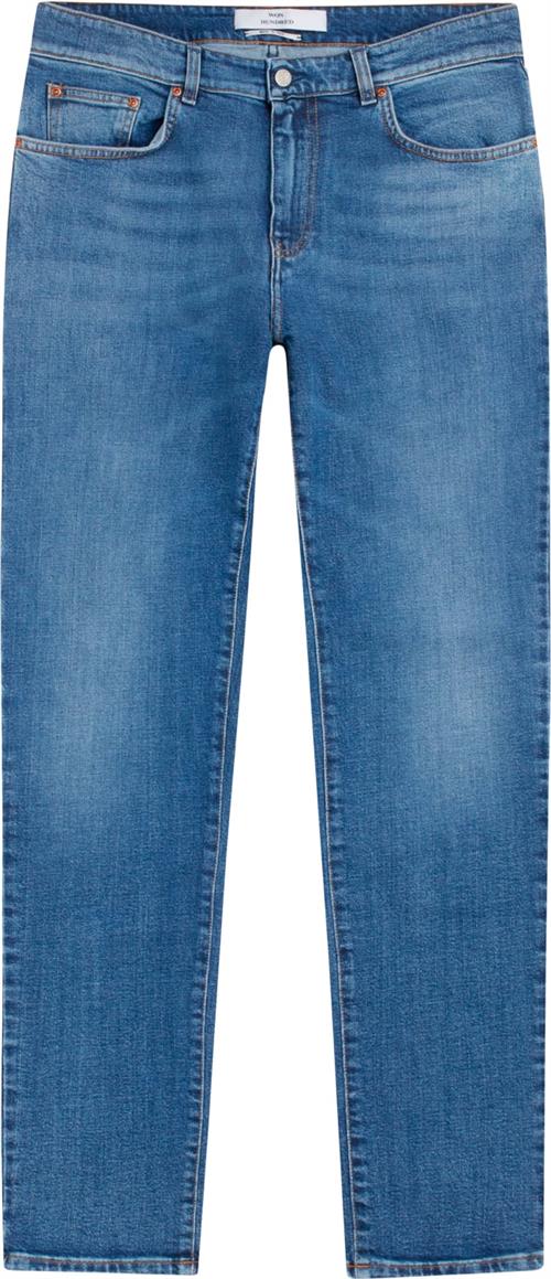 Won Hundred Dean B True Blue 6 Mand True Blue Six Jeans Slim Fit Str 30 / 34 - Denim hos Magasin