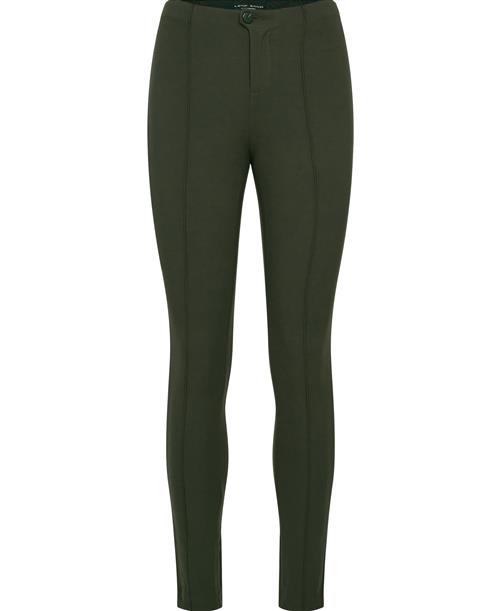 Se Sand 0774 Arella Kvinde Grøn Bukser Skinny Fit Str 42 - Nylon hos Magasin ved Magasin