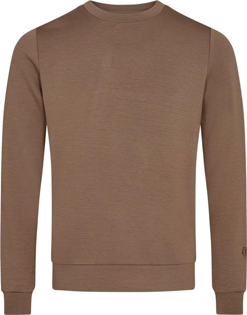 Mos Mosh Gallery Mmgabel Crew Neck Sweat Mand Warm Camel Sweatshirts Str XXL - Viskose hos Magasin