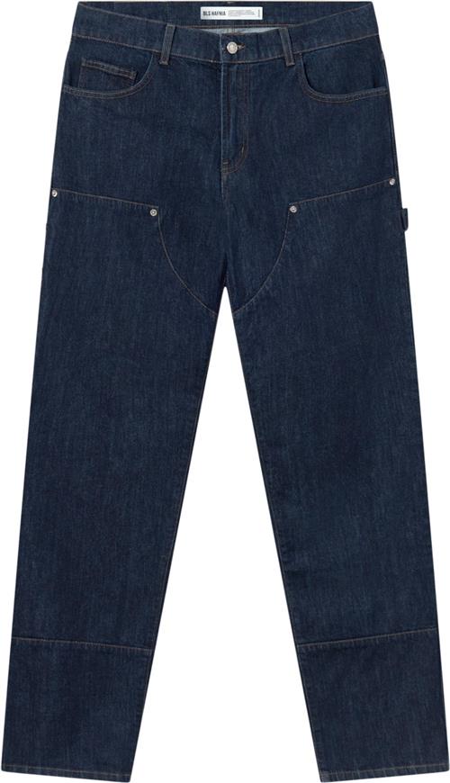 BLS Hafnia Carpenter Jeans Mand Dark Blue Jeans Str 30 - hos Magasin