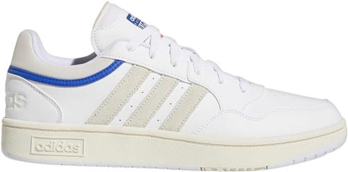 adidas Hoops 3.0 Sneakers Mand Hvid Sneakers Str 41 1/3 - Læder hos Magasin