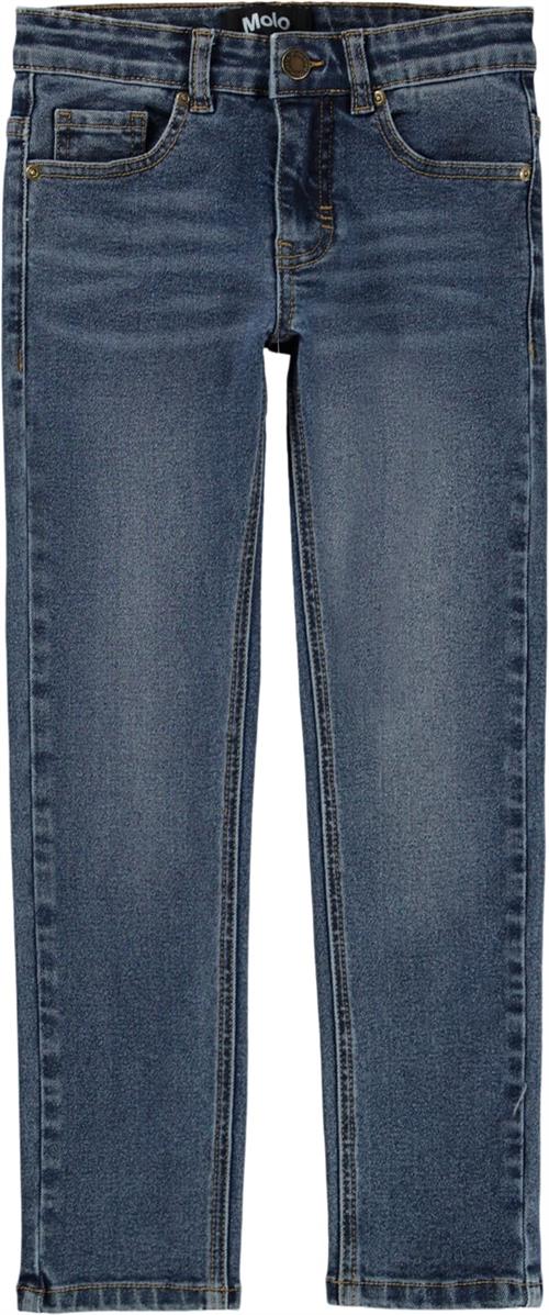 Molo Aksel Str 13 år / 158 cm - Blå Jeans Denim hos Magasin