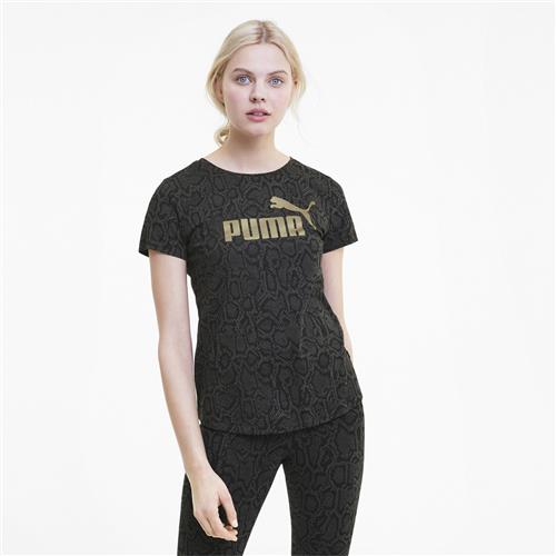 Se Puma Essentials+ Printed Graphic XS - Trænings T-shirts Bomuld hos Magasin ved Magasin