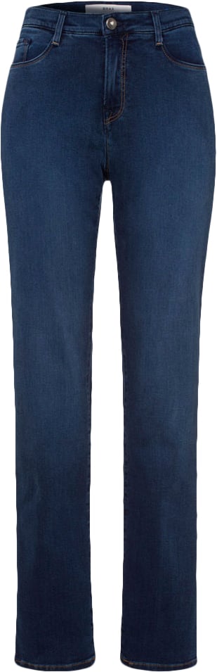 Se BRAX Carola Kvinde Grå Straight Jeans Str 31/34 - Denim hos Magasin ved Magasin