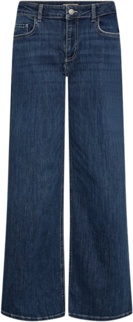 Se soyaconcept Sckimberly 24-b Bukser Mørk blå Kvinde 2494 Mørk Blå Wide Jeans Str 34X - Bomuld hos Magasin ved Magasin