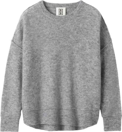 By Malene Birger Biagiorms Kvinde Grey Melange Sweaters Str M - Uld hos Magasin