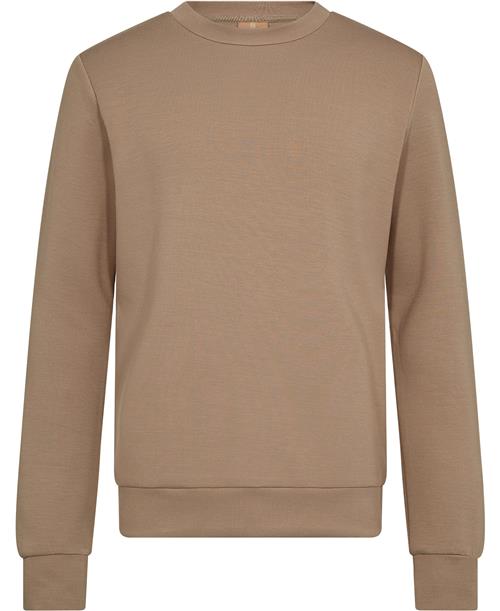 Mos Mosh Gallery Mmgabel Crew Neck Sweat Mand New Sand Sweatshirts Str XL - Viskose hos Magasin