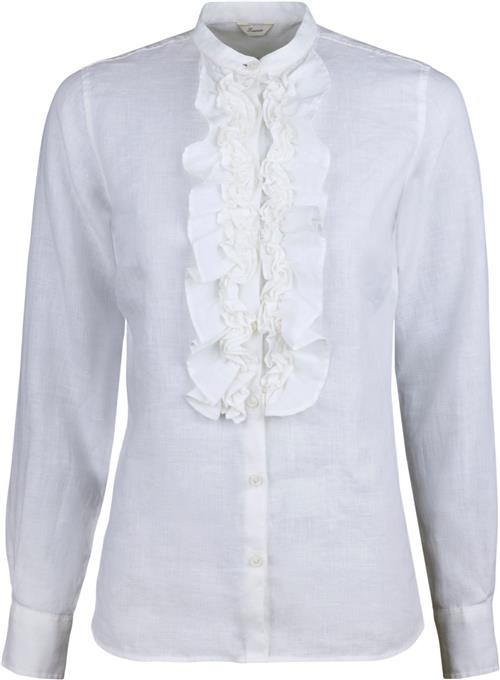 Stenströms Hillary Blouse Kvinde White Langærmede Bluser Str 42 - hos Magasin