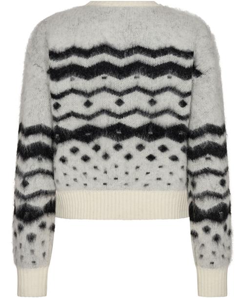 Se Designers Remix Verona Winter Knit Kvinde Cappuccino Sweaters Str M - hos Magasin ved Magasin