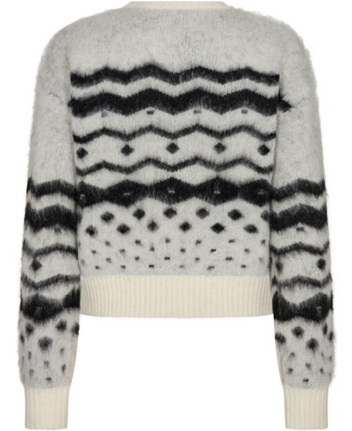 Designers Remix Verona Winter Knit Kvinde Cappuccino Sweaters Str XXS - hos Magasin