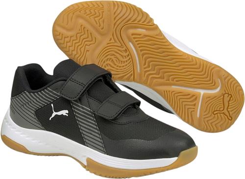 Puma Varion Velcro Indendørssko Sort Indendørssko Str 30 - Gummi hos Magasin