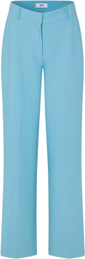 Envii Ensmith Pants 6797 Kvinde Air Blue Bukser Med Lige Ben Str XXS - hos Magasin