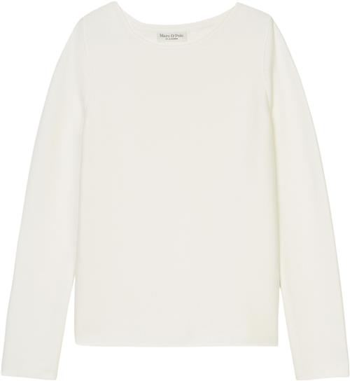 Se Marc O’Polo Pullover, Longsleeve, Roundneck Kvinde Salty White Sweaters Str L - hos Magasin ved Magasin