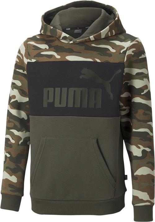 Se Puma Essentials+ Camo Hættetrøje 104 - T-shirts hos Magasin ved Magasin