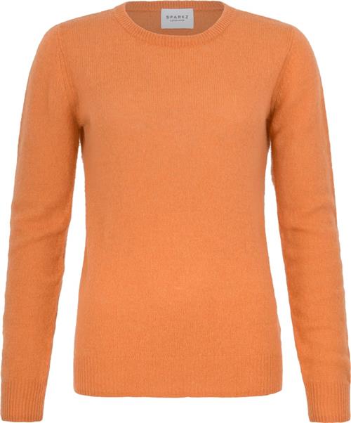 SPARKZ Copenhagen Pure Cashmere Oneck Pullover Kvinde Red Sand Sweaters Str M Cashmere - hos Magasin