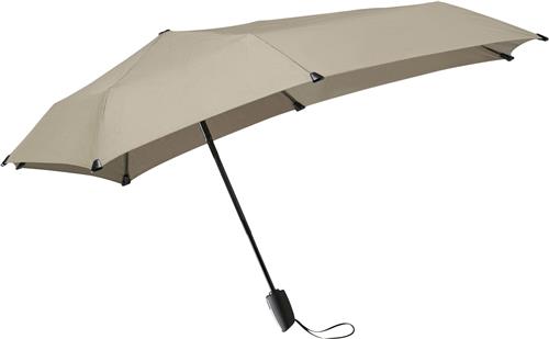 Senz Sen Mini Automatic Foldable Storm Umbrella Brown Rice 28cm - Paraplyer hos Magasin