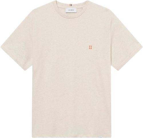 Se Les Deux Nørregaard Tshirt - Seasonal Mand Ivory Melange Kortærmede T-shirts Str XL - hos Magasin ved Magasin